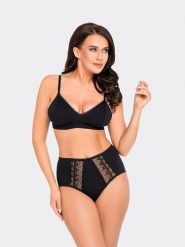 Figi Model BBL 199 Black - Babell. Czarne majtki damskie Babell, z bawełny. Za 68.91 zł.