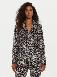 Marciano Guess Marynarka 4BGN0 57220A Brązowy Regular Fit. Brązowe marynarki i żakiety damskie Marciano Guess, z aplikacjami, z syntetyku, bez kołnierzyka, bez ramiączek. Za 689.99 zł.