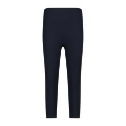 Legginsy rozciągliwe 3/4 damskie CMP Sara. Niebieskie legginsy damskie CMP, bez wzorów, z poliamidu. Za 195.00 zł.