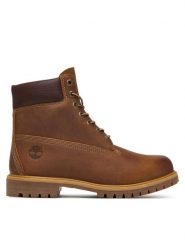 Timberland Trapery Premium TB1270942141 Brązowy ciemny. Brązowe buty zimowe męskie Timberland, bez wzorów, ze skóry, bez obcasa, bez zapięcia. Za 1,049.00 zł.