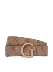 Guess Pasek Damski BW9498 P6430 Brązowy. Brązowe paski damskie Guess, z aplikacjami, ze skóry. Za 234.99 zł.