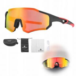Okulary rowerowe Rockbros polaryzacyjne uv400 z etui unisex. Brązowe okulary przeciwsłoneczne damskie ROCKBROS. Za 84.45 zł.