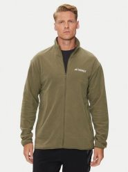 Adidas Polar Terrex Multi IZ3291 Zielony Regular Fit. Zielone bluzy sportowe męskie Adidas, m, bez wzorów, z polaru, bez kaptura. Za 209.99 zł.