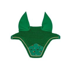 Czapka przeciw insektom dla konia z weluru Kentucky Horsewear Fly Veil Wellingto. Zielone czapki damskie KENTUCKY HORSEWEAR, bez wzorów, z weluru, sportowe. Za 338.00 zł.