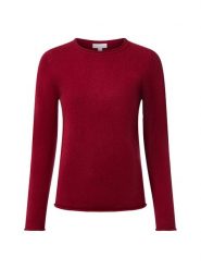 Brookshire Wełniany sweter Kobiety Wełna czerwony, S. Czerwone swetry nierozpinane damskie brookshire, s, bez wzorów, z dzianiny, eleganckie, bez kołnierzyka, bez ramiączek. Za 169.95 zł.