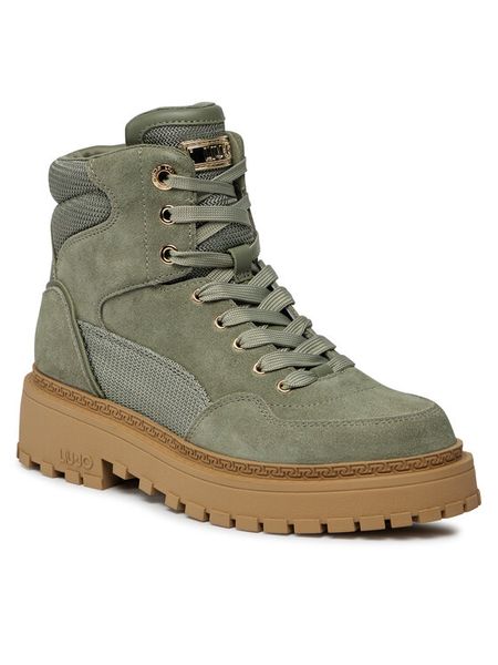 Liu Jo Trapery Rumi 07 SA4003 PX027 Zielony. Zielone trapery damskie Liu Jo, ze skóry, bez zapięcia. Za 659.99 zł.