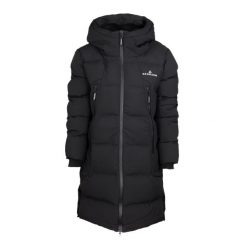 Kurtka damska płaszcz SNOW LEOPARD Primaloft. Czarne kurtki sportowe damskie Bergson, na zimę, l, bez wzorów, z puchu, bez ramiączek, bez kaptura, trekkingowe, primaloft. W wyprzedaży za 719.00 zł.