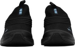 Puma Buty damskie Puma Softride Sophia 2 Slip-On Metachromatic czarne 379590 01 36. Czarne obuwie sportowe damskie Puma, bez wzorów, bez zapięcia. Za 238.80 zł.