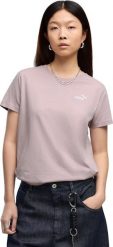 Puma Koszulka damska Puma Ess Standard Small Logo Tee brudny róż 695752 49 XL. Czerwone bluzki damskie Puma, xl, bez wzorów, bez kołnierzyka, bez ramiączek. Za 108.99 zł.
