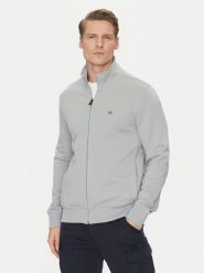 Napapijri Bluza Balis NP0A4HHW Szary Regular Fit. Szare bluzy męskie Napapijri, l, bez wzorów, z bawełny, bez ramiączek, bez kaptura. Za 419.99 zł.