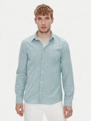 Marc O'Polo Koszula 526 7210 42358 Zielony Slim Fit. Zielone koszule męskie Marc O'Polo, m, bez wzorów, z bawełny, bez kołnierzyka, bez ramiączek. Za 269.99 zł.
