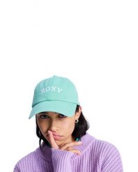 Czapka dla Kobiety SUMMER BREEZY Zielony. Zielone czapki damskie Roxy, bez wzorów, z bawełny. Za 129.99 zł.