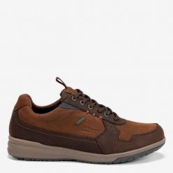 Buty trekkingowe Chiruca Metropolitan 22. Brązowe trekkingi męskie Chiruca, z gore-texu, bez zapięcia. Za 586.00 zł.