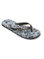 Klapki dla Mężczyzn MOLOKAI RECYCLED Multicolore. Niebieskie klapki męskie Quiksilver, bez wzorów, z gumy, bez zapięcia. Za 72.99 zł.