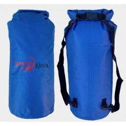 WOREK/PLECAK WODOSZCZELNY NA WYPRAWY WODNE SPŁYWY KAJAKOWE SCORPIO KAYAK 30L. Niebieskie plecaki męskie SCORPIO KAYAK, bez wzorów. Za 99.00 zł.