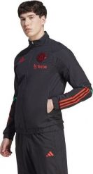 Adidas Bluza adidas Manchester United PRE JKT IA8486. Bluzy męskie Adidas, m, bez wzorów, bez ramiączek, bez kaptura. Za 176.07 zł.