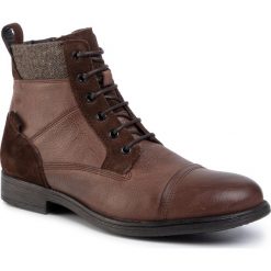 Trzewiki GEOX - U Jaylon E U84Y7E 04623 C6024 Dk Coffee. Brązowe botki męskie Geox, bez wzorów, z materiału, bez obcasa, bez zapięcia. Za 519.00 zł.