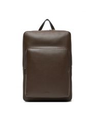 Calvin Klein Plecak Micro Pebble Slim Sq Bp 42 LV04D3005G Brązowy. Brązowe plecaki męskie Calvin Klein, bez wzorów, ze skóry. Za 679.99 zł.
