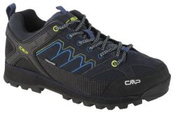 Buty trekkingowe męskie CMP Moon Low. Niebieskie trekkingi męskie CMP, z gumy, bez zapięcia. Za 449.99 zł.