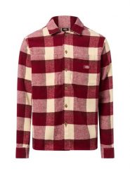 Dickies koszula flanelowa z zawartością wełny - Plaid Coaling Mężczyźni Comfort Fit czerwony, XS. Czerwone koszule męskie Dickies, m, bez wzorów, z wełny, klasyczne, bez kołnierzyka, bez ramiączek. Za 229.95 zł.