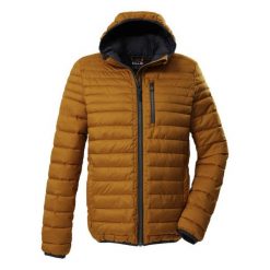 Kurtka z kapturem Killtec GW 28. Brązowe kurtki męskie KILLTEC, na zimę, m, bez wzorów, z puchu, z kapturem. Za 548.50 zł.
