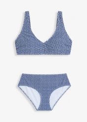 Bikini (2 części). Białe bikini bonprix, bez wzorów. Za 132.99 zł.
