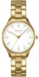 Zegarek damski Obaku Denmark V260LXGWSG-DAF złoty. Żółte zegarki damskie OBAKU, złote. Za 423.00 zł.