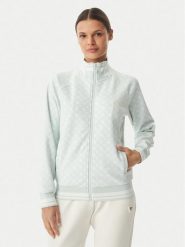 Guess Bluza V5YQ03 KB212 Zielony jasny Regular Fit. Zielone bluzy damskie Guess, xl, z aplikacjami, z syntetyku, bez ramiączek, bez kaptura. Za 439.99 zł.