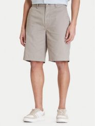 Calvin Klein Jeans Szorty materiałowe 90s LV04RD603G Beżowy Baggy Fit. Brązowe szorty męskie Calvin Klein Jeans, bez wzorów, z bawełny. Za 409.99 zł.