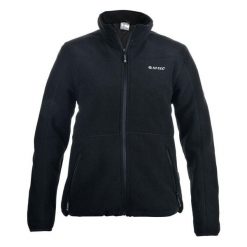Bluza Polarowa Damska Polaris. Czarne bluzy damskie Hi-tec, na zimę, xl, bez wzorów, z polaru, sportowe, bez ramiączek, bez kaptura. Za 197.99 zł.