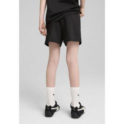 Młodzieżowe szorty Essentials Script PUMA Black. Czarna szorty damskie Puma, bez wzorów, z gumy, młodzieżowe. Za 99.00 zł.