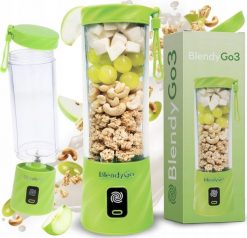 Blender kielichowy BlendyGo 3 Zielony. Zielone blendery BlendyGo. Za 224.77 zł.