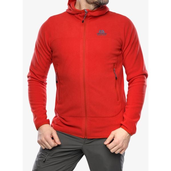 Kurtka polarowa męska Mountain Equipment Micro Zip Jacket. Czerwone kurtki męskie MOUNTAIN EQUIPMENT, m, bez wzorów, z polaru, sportowe, bez kaptura. Za 324.99 zł.