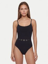 MICHAEL Michael Kors Strój kąpielowy MM06306 Czarny. Czarne stroje kąpielowe damskie MICHAEL Michael Kors, bez wzorów, z syntetyku. Za 843.99 zł.