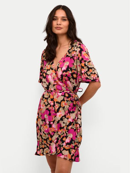 Kaffe Sukienka letnia Pollie 10508550 Kolorowy Regular Fit. Sukienki damskie Kaffe, na lato, bez wzorów, z wiskozy, bez kołnierzyka, bez ramiączek. Za 199.99 zł.