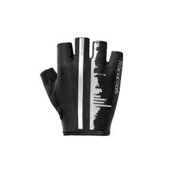 Rękawiczki rowerowe HF City HF S252. Czarne rękawiczki męskie ROCKBROS, bez wzorów. Za 64.99 zł.