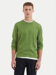 Marc O'Polo Sweter 522 5123 60248 Zielony Regular Fit. Zielone swetry męskie Marc O'Polo, m, bez wzorów, z bawełny, bez kołnierzyka, bez ramiączek. Za 239.99 zł.
