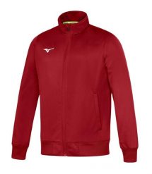 Kurtka z dresu Mizuno Team Core. Czerwone kurtki męskie Mizuno, m, bez wzorów, z dresówki, sportowe, bez kaptura. Za 172.50 zł.
