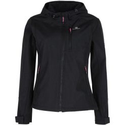 Damska Kurtka Softshell Octavia Czarna L - Wygodna i Stylowa. Czarne kurtki sportowe damskie ZUMBA WEAR, l, bez wzorów, z elastanu, bez ramiączek, bez kaptura, trekkingowe. Za 263.99 zł.