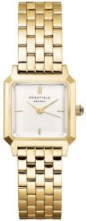 Zegarek Rosefield Rosefield BWGSG-B01 Zegarek damski złoty biała tarcza 20 mm. Białe zegarki damskie Rosefield, złote. Za 377.99 zł.