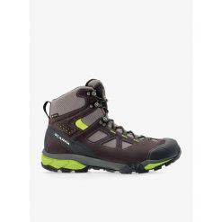 Buty trekkingowe męskie Scarpa ZG Lite GTX. Szare buty zimowe męskie Scarpa, bez wzorów, bez obcasa, bez zapięcia. Za 820.91 zł.