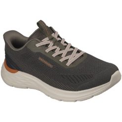 Buty sportowe męskie Skechers Garner Ellis. Szare buty sportowe męskie Skechers, bez wzorów, bez zapięcia, na fitness i siłownię. Za 590.00 zł.