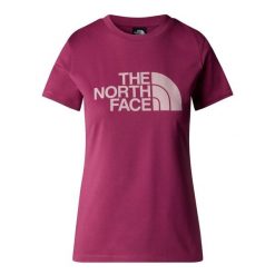 The North Face Koszulka S/S Easy Nf0A8A6D90M. Czerwone koszulki sportowe damskie The North Face, m, bez wzorów, bez ramiączek. Za 114.99 zł.