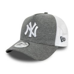 Czapka z daszkiem New Era 9FORTYNew York Yankees Jersey Grey Trucker 12523898. Szare czapki damskie New Era, bez wzorów, z jersey. Za 119.99 zł.
