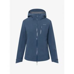 Kurtka przeciwdeszczowa damska Viking Trek Pro 2.5. Niebieskie kurtki sportowe damskie Viking, bez wzorów, bez ramiączek, bez kaptura, trekkingowe. Za 610.49 zł.