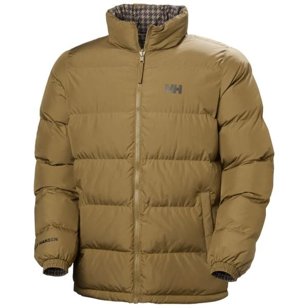Kurtka puchowa Helly Hansen YU 23. Brązowe kurtki męskie Helly Hansen, l, bez wzorów, z poliesteru, bez kaptura. Za 658.00 zł.