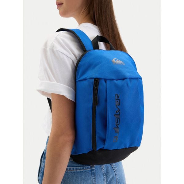 Plecak Quiksilver. Niebieskie plecaki męskie Quiksilver, bez wzorów, sportowe. Za 49.99 zł.