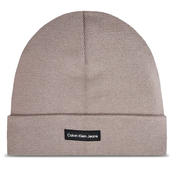 Czapka Calvin Klein. Szare czapki męskie Calvin Klein, na zimę, bez wzorów. Za 109.99 zł.