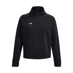 Bluza treningowa damska Under Armour Rival Fleece. Białe bluzy damskie Under Armour, xl, bez wzorów, z materiału, sportowe, bez ramiączek, bez kaptura. Za 353.00 zł.