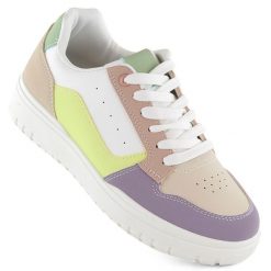 Buty sportowe sneakersy damskie multikolor McBraun 23263. Obuwie sportowe damskie McBraun, bez wzorów, ze skóry ekologicznej, bez zapięcia. Za 64.00 zł.